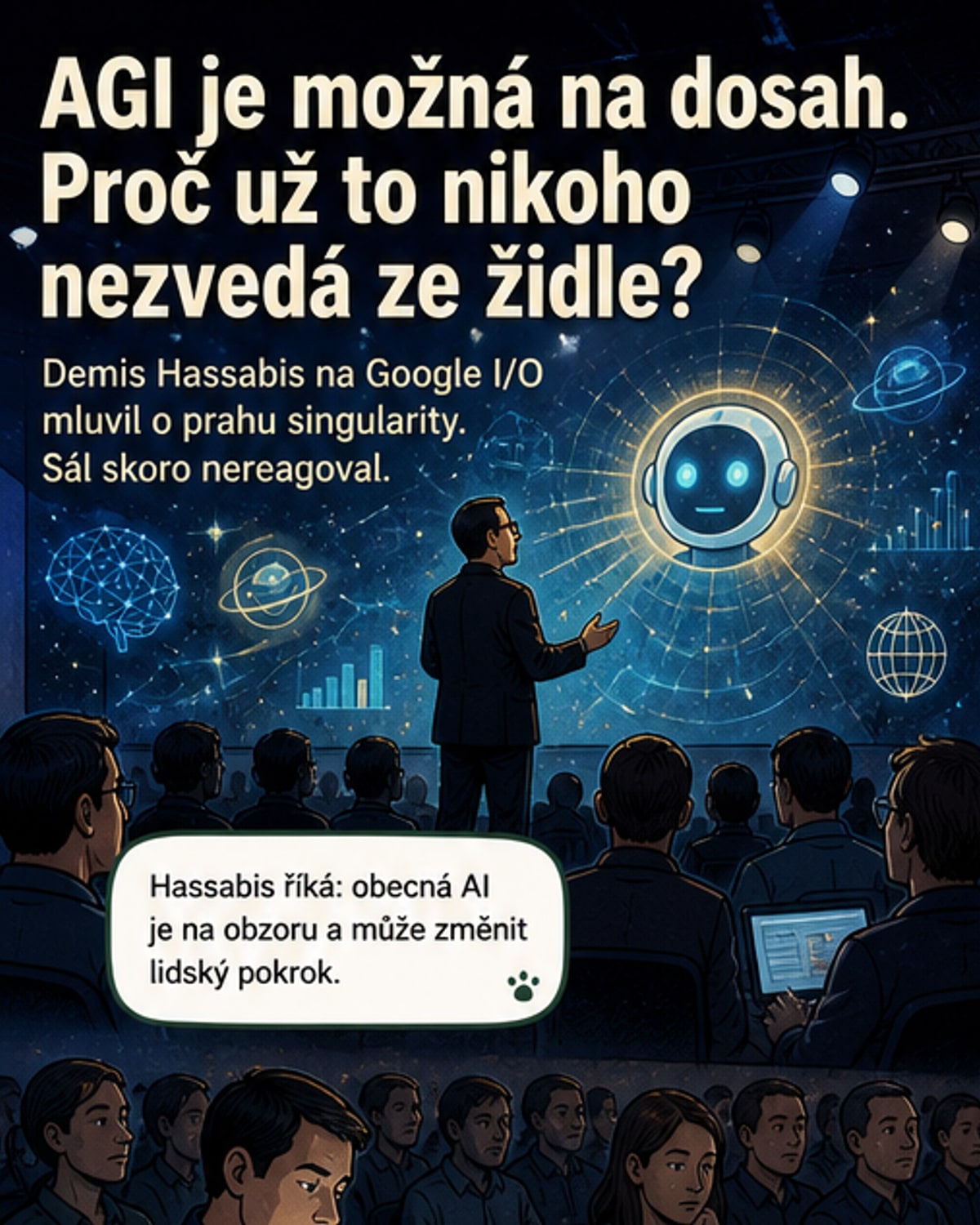 Obecná umělá inteligence je tady