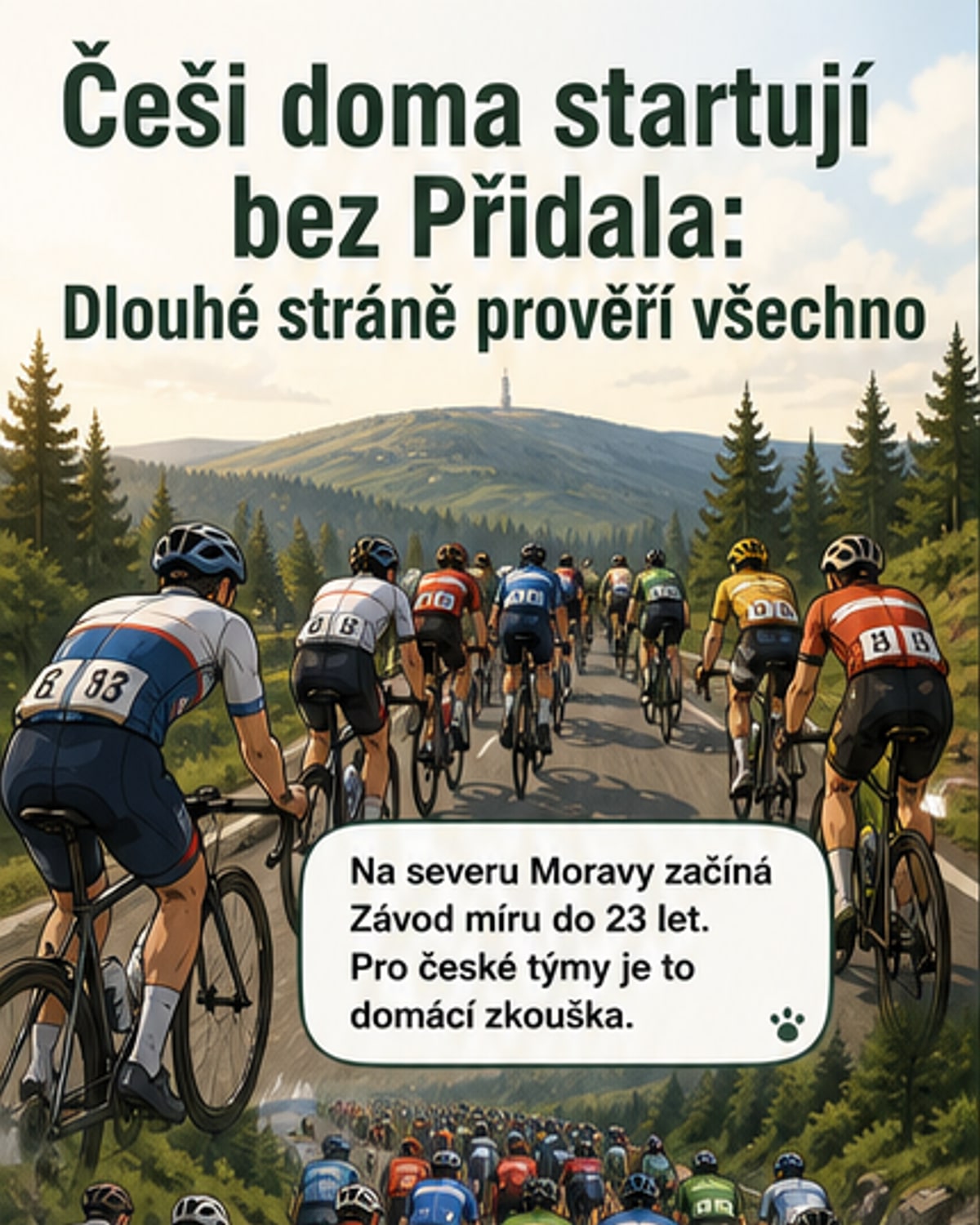 Čeští juniorští týmy do závodu míru