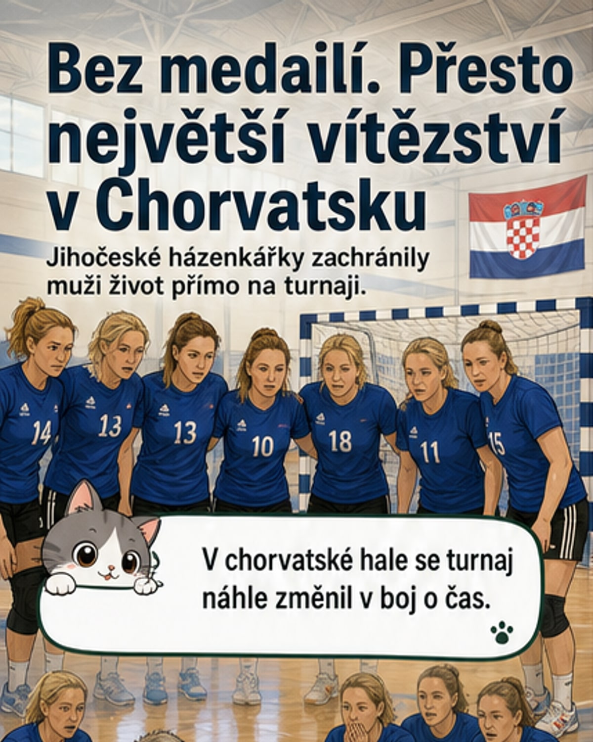 Házenkářky zachránily muži život