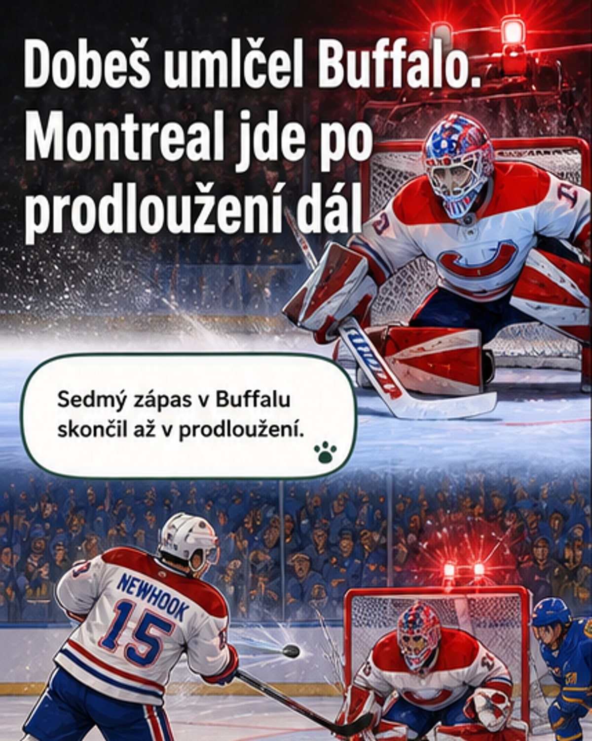 Dobeš udržel Montreal ve hře