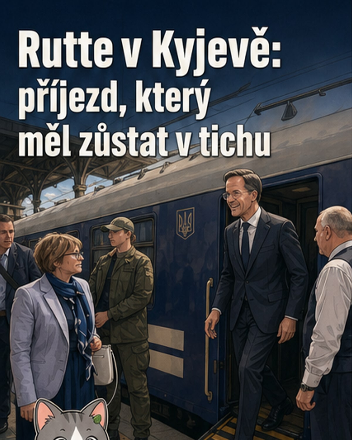 Šéf NATO překvapivě dorazil do Kyjeva