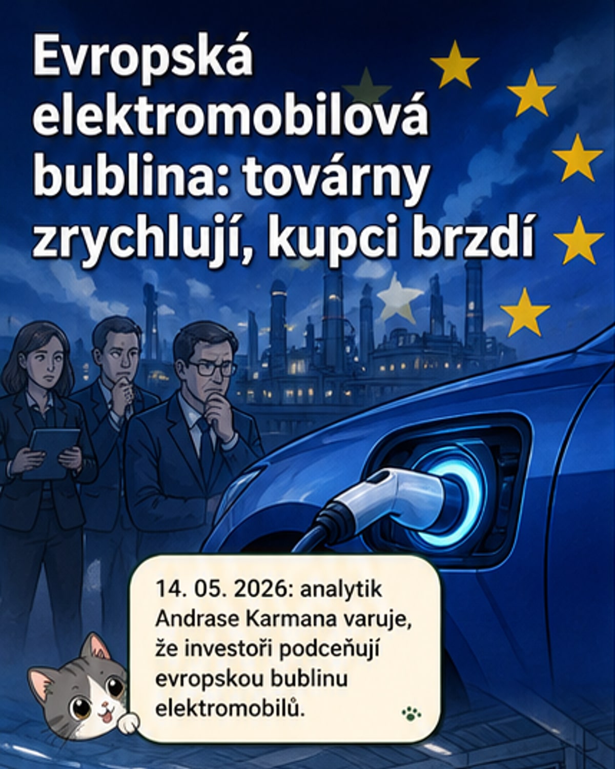 Evropská automobilová bublina roste