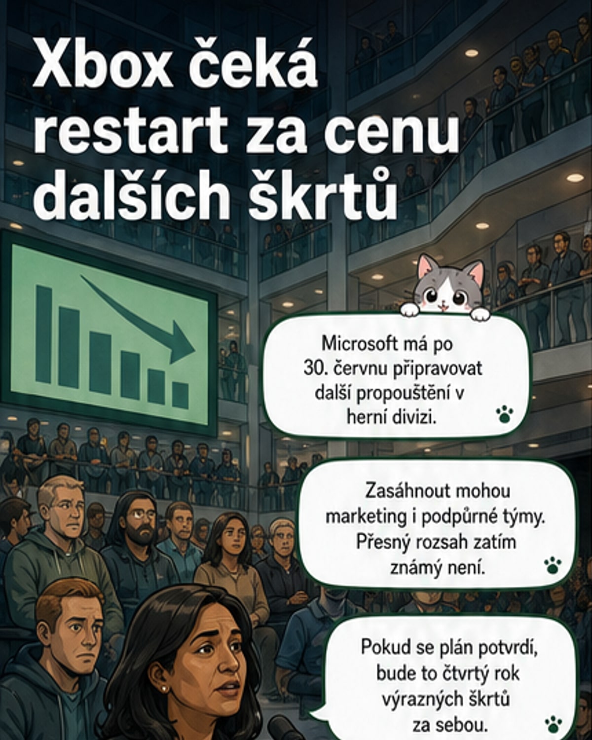 Xbox čeká další velké škrty
