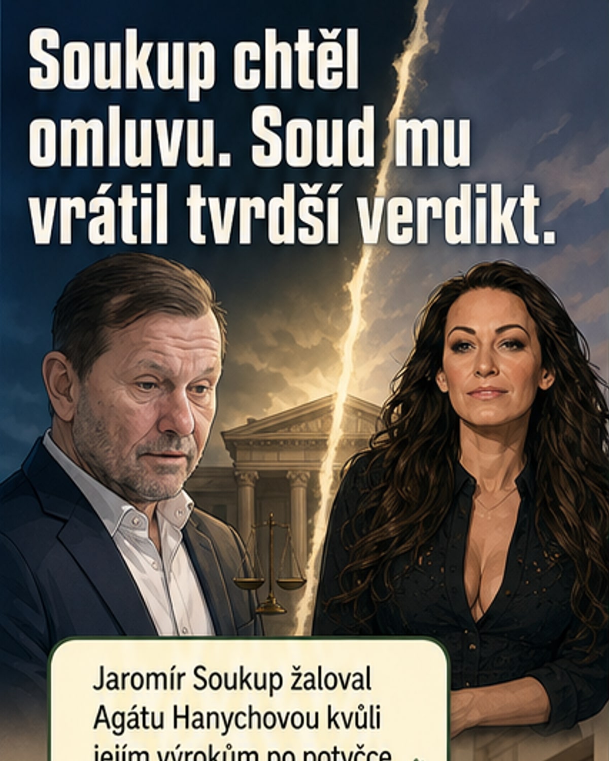 Soud dal Hanychové za pravdu
