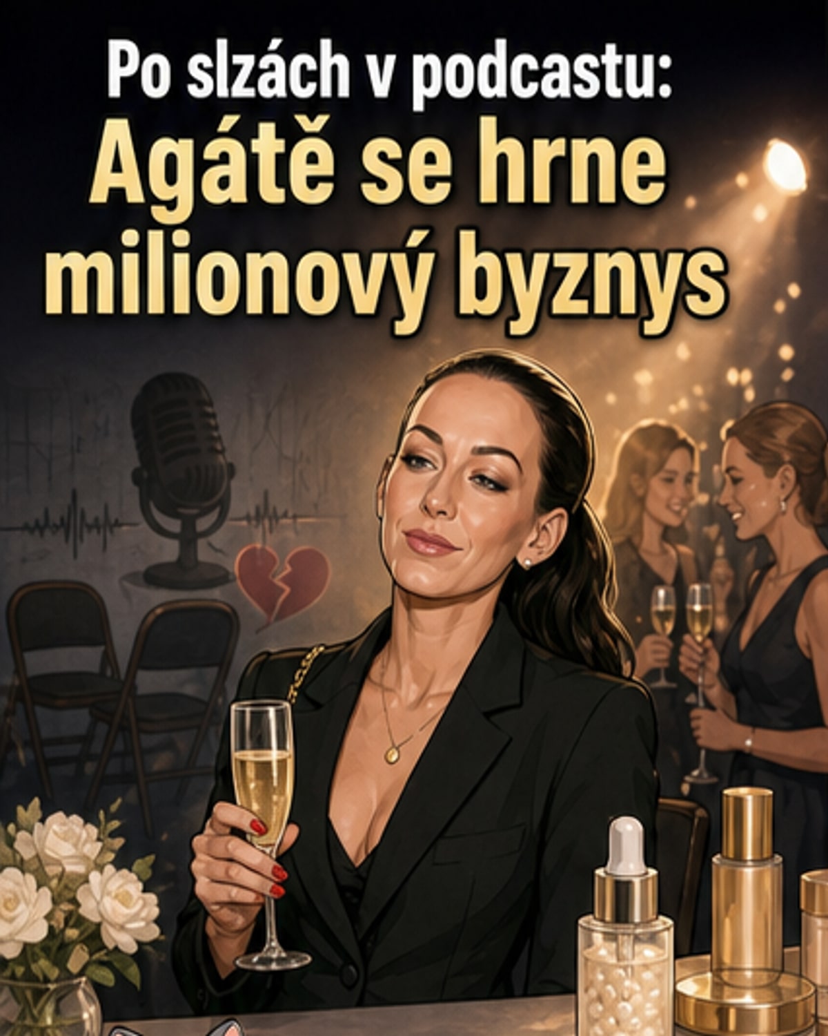 Agáta: Miliony po rozchodu už se hrnou
