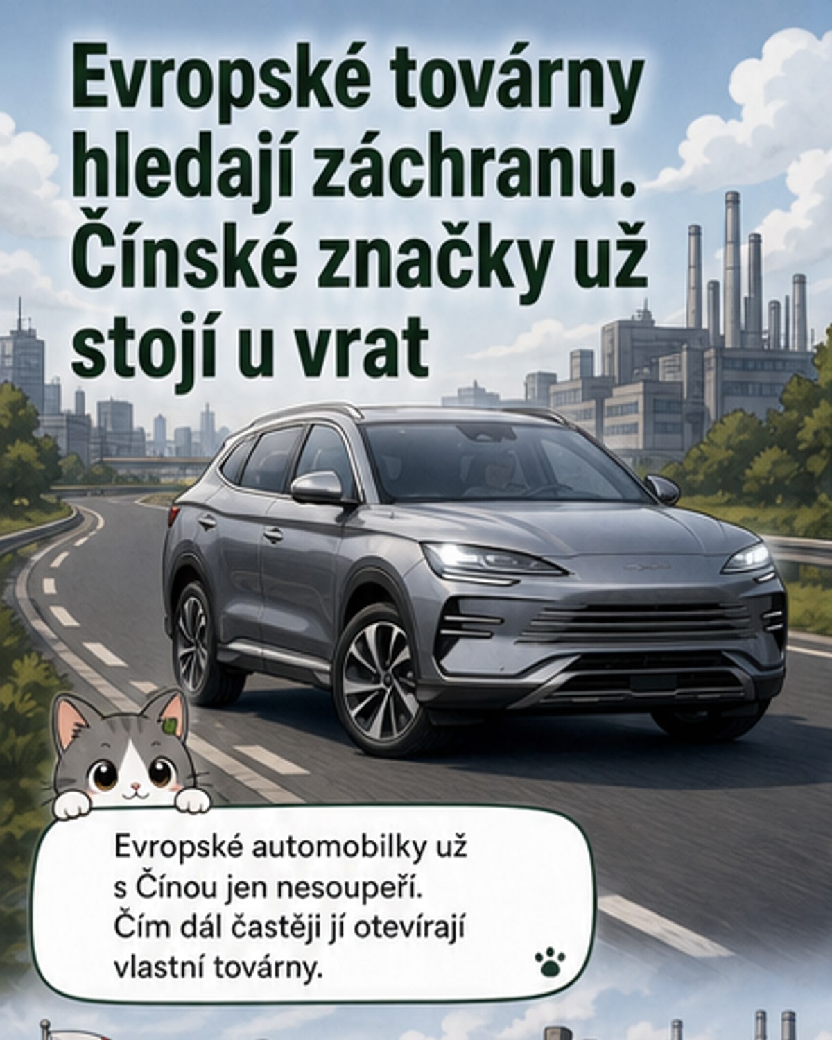 Čínské značky vstupují do evropských továren
