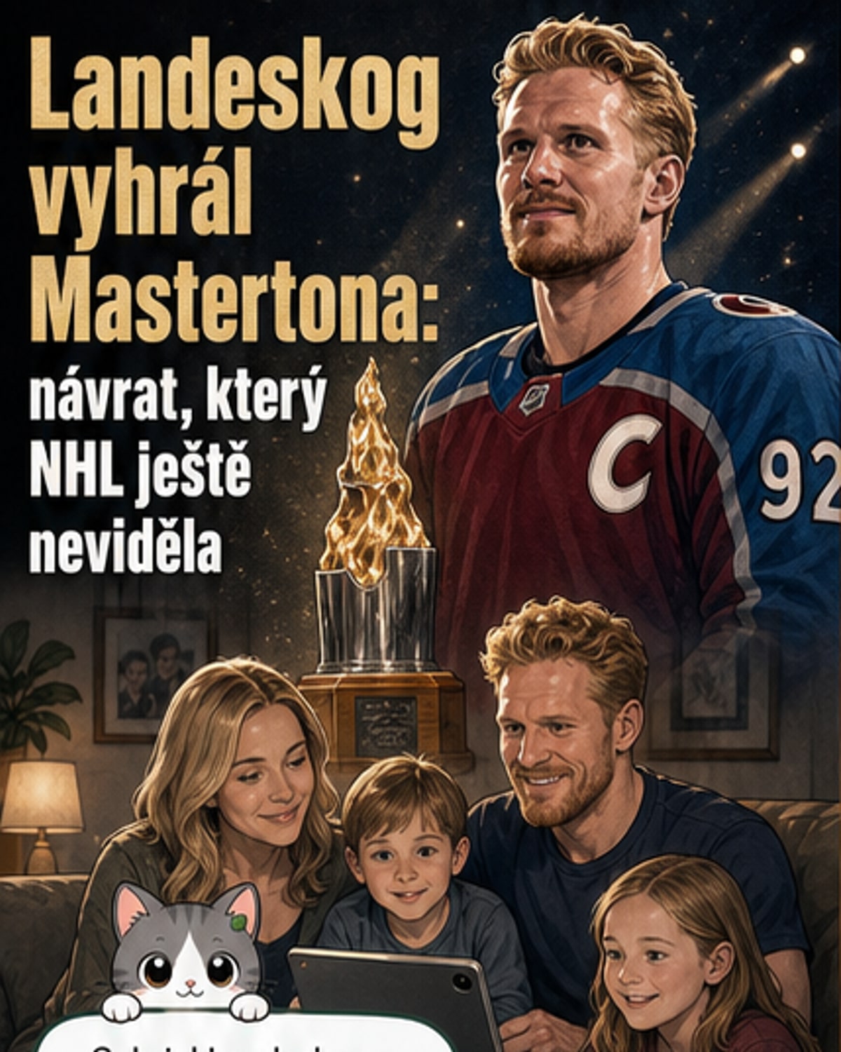 Landeskog získal ocenění pro návrat
