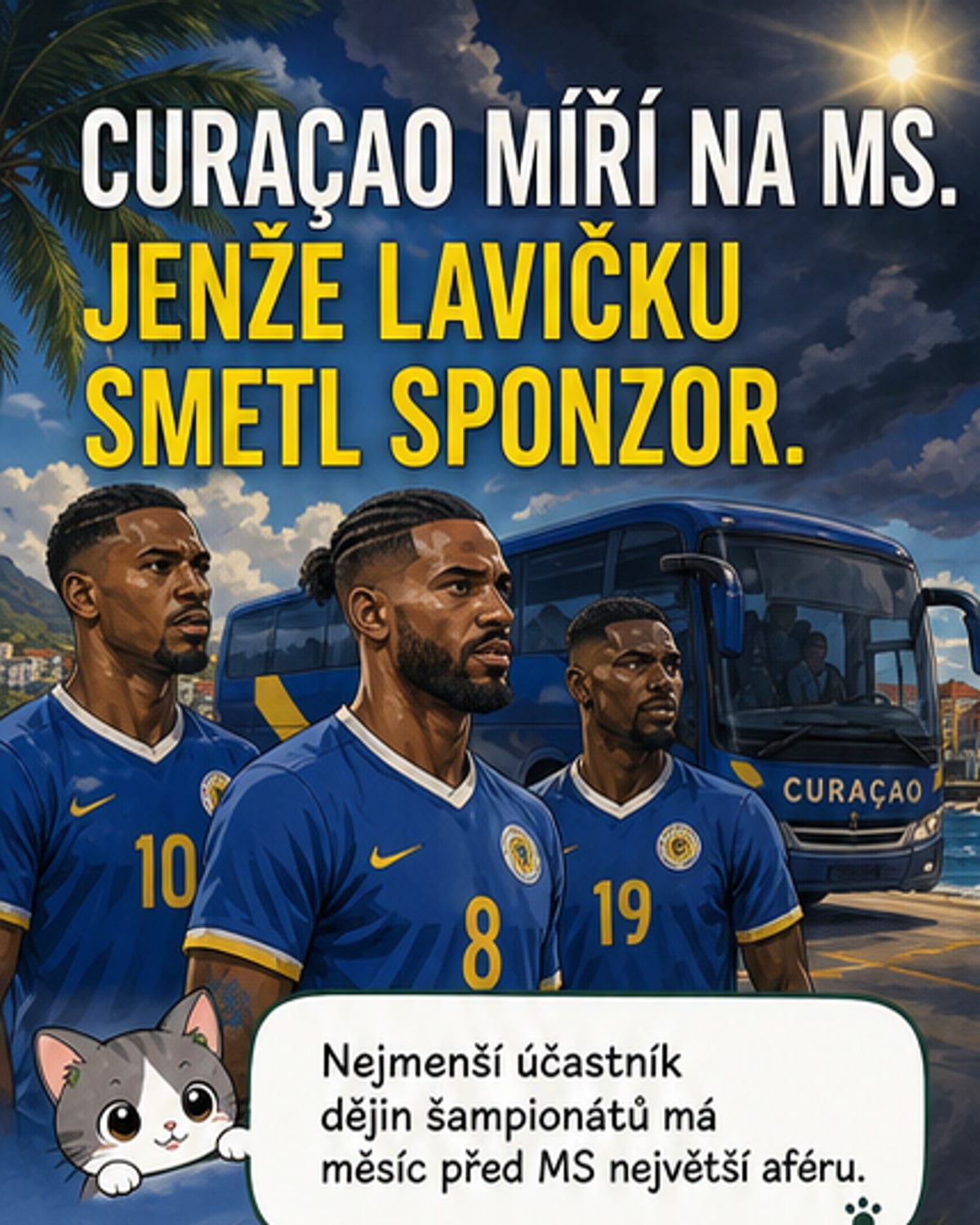 Sponzor vyhodil trenéra před MS
