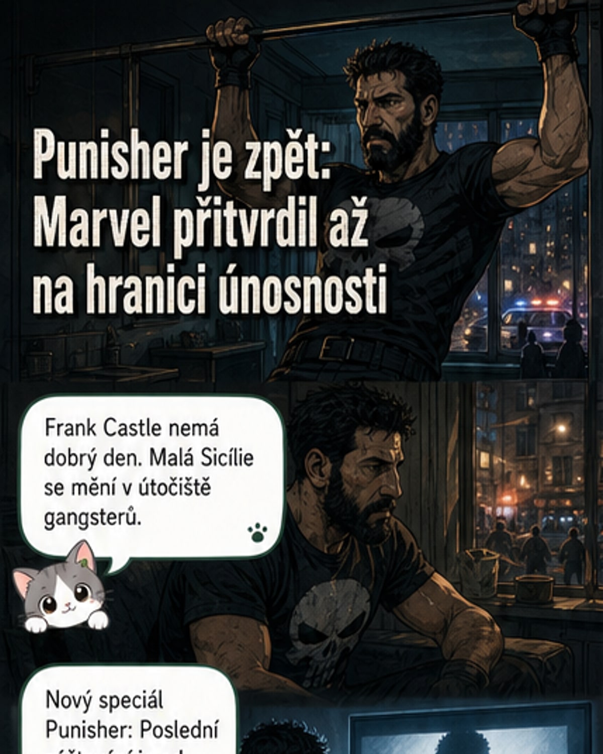Punisher se vrátil – a je tvrdší než kdy dřív