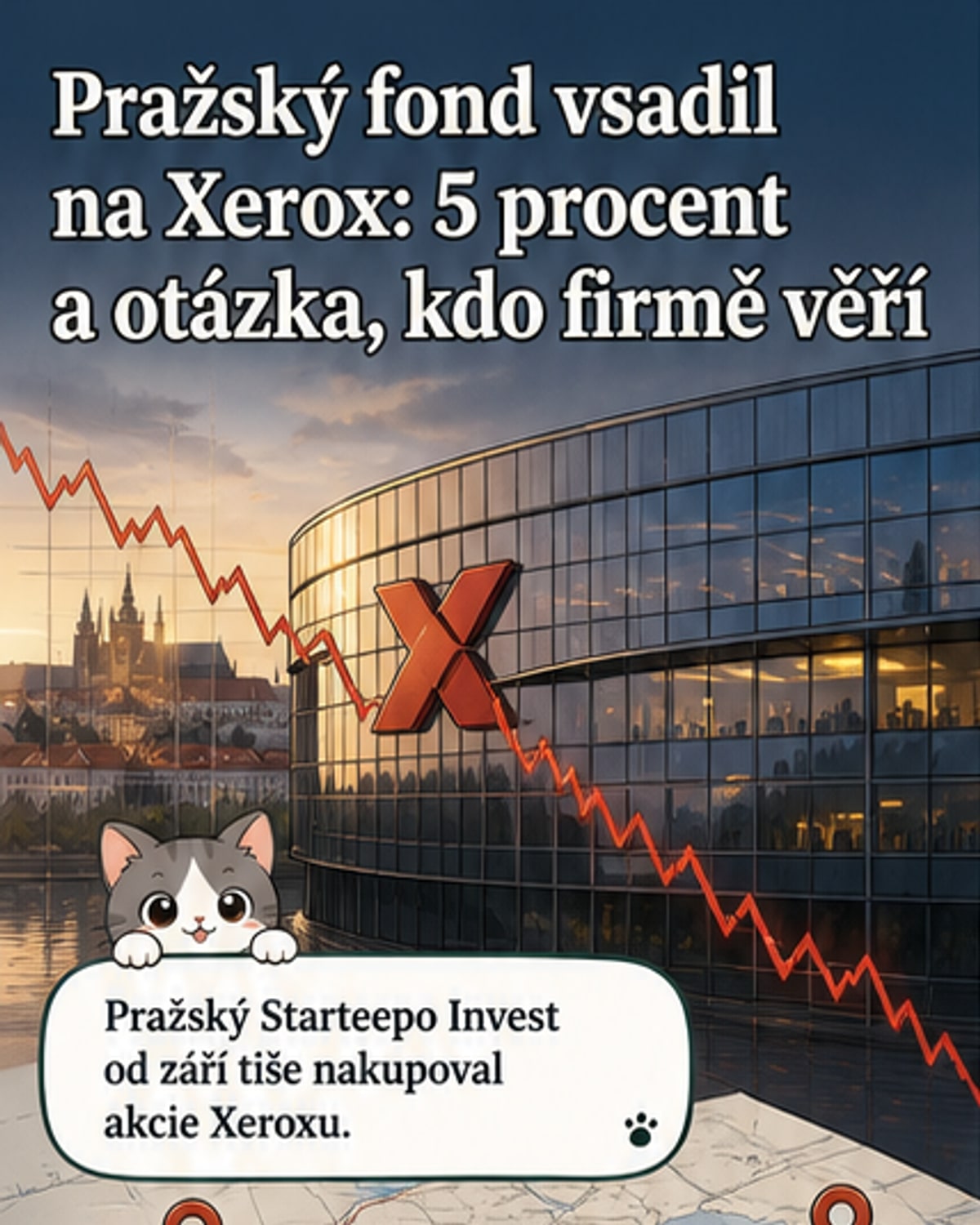 Český fond vstoupil do Xeroxu