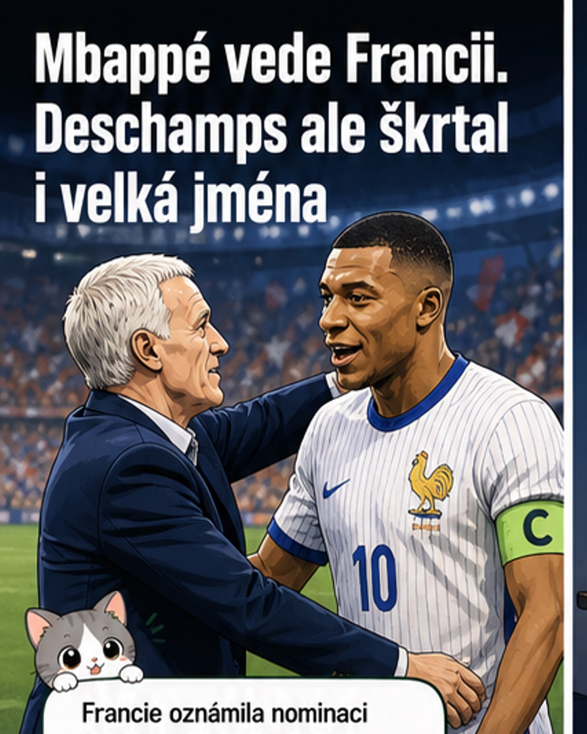 Francie oznámila nominaci na MS 2026