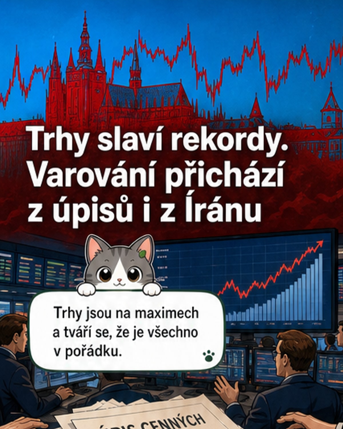 Rekordní úpisy a napětí v Íránu