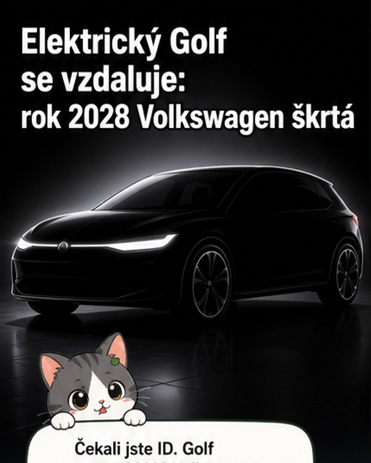 Elektrický Golf přijde později