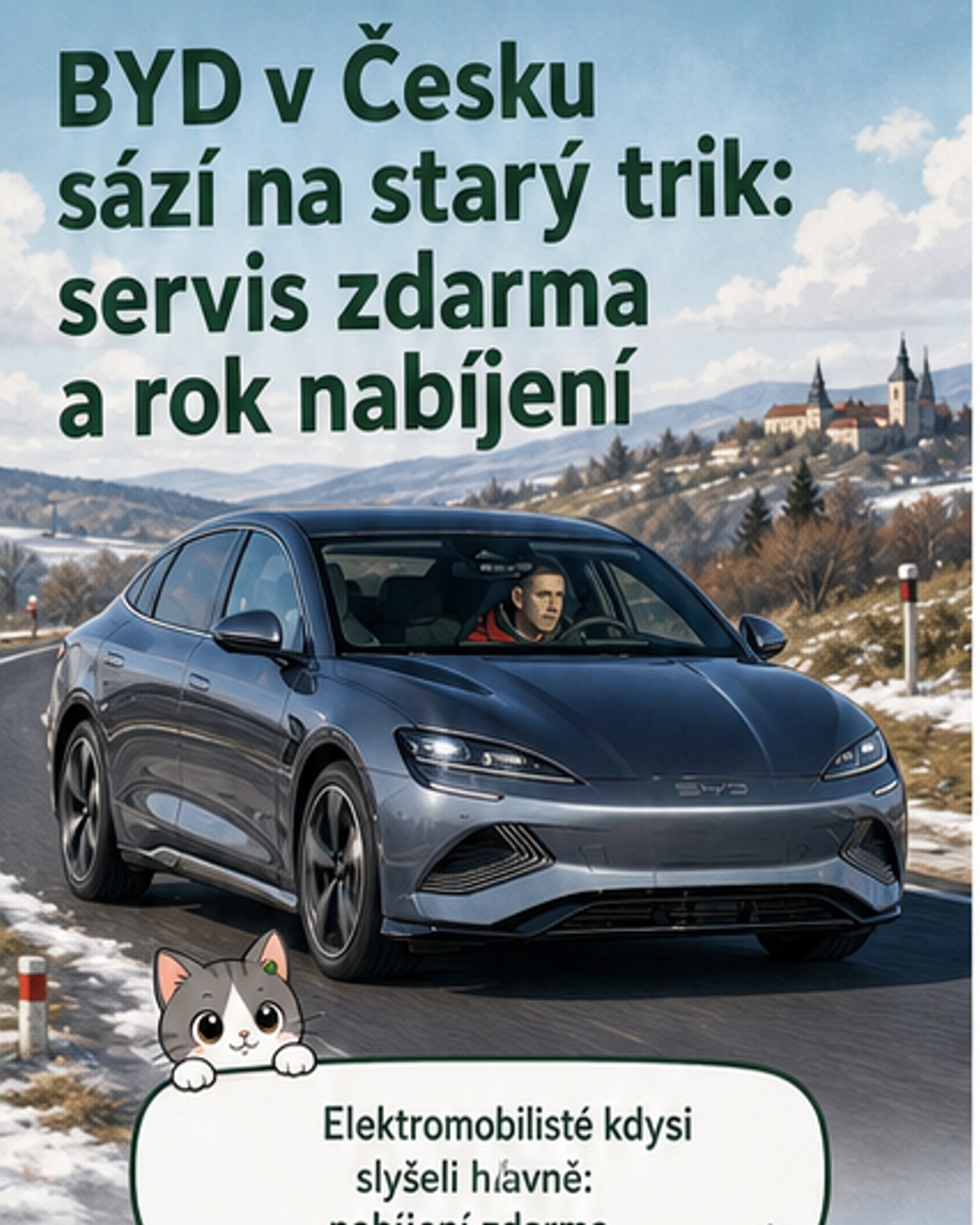 BYD nabízí 10 let zdarma servisu