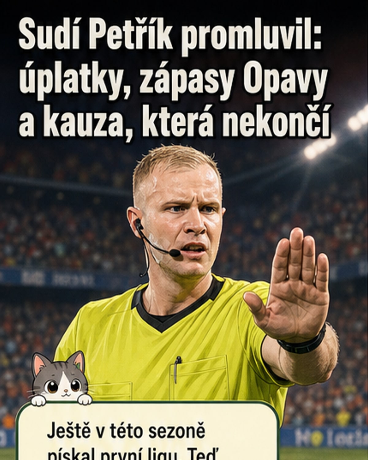 Soudce přiznal korupci ve fotbale