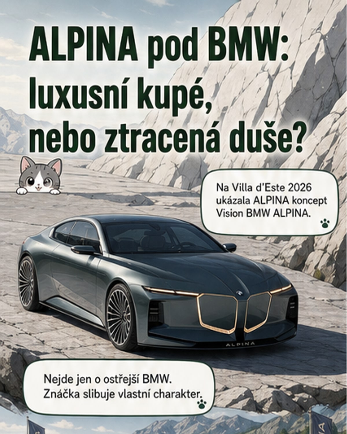 Nový koncept BMW ALPINA ukazuje luxusní budoucnost