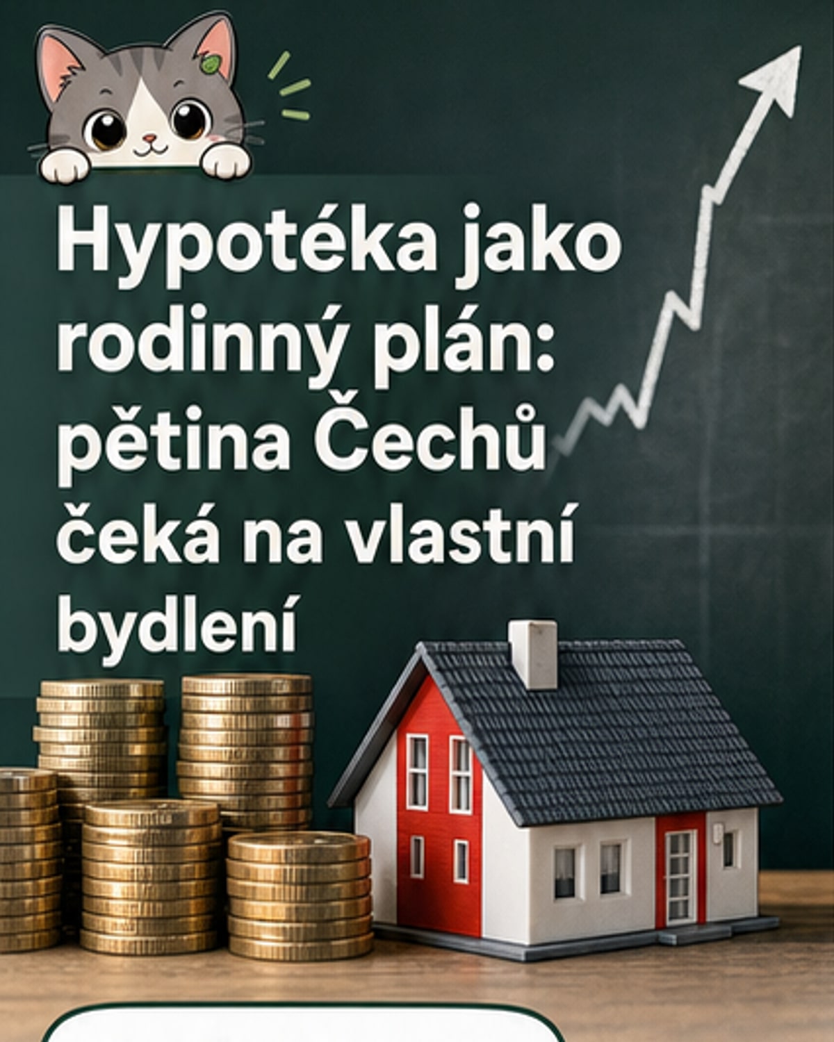 Pětina Čechů chce hypotéku