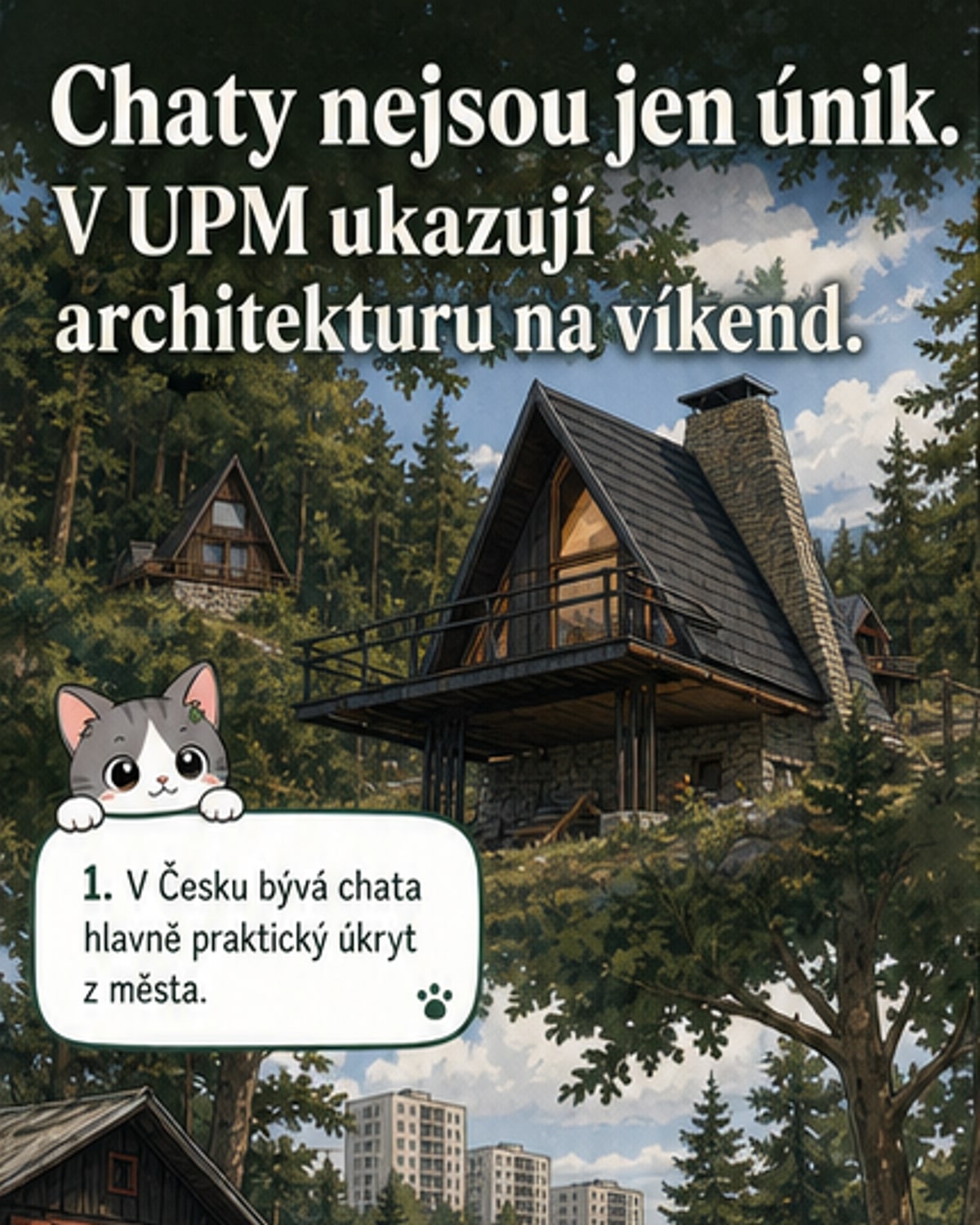 Chata jako architektonické dílo