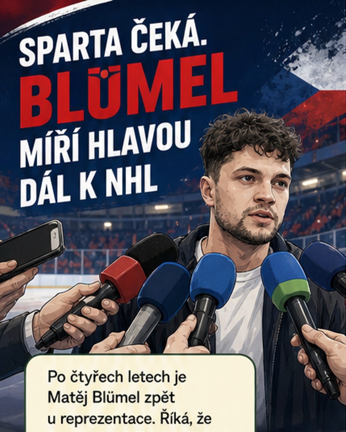 Blümel se vrací do reprezentace po čtyřech letech