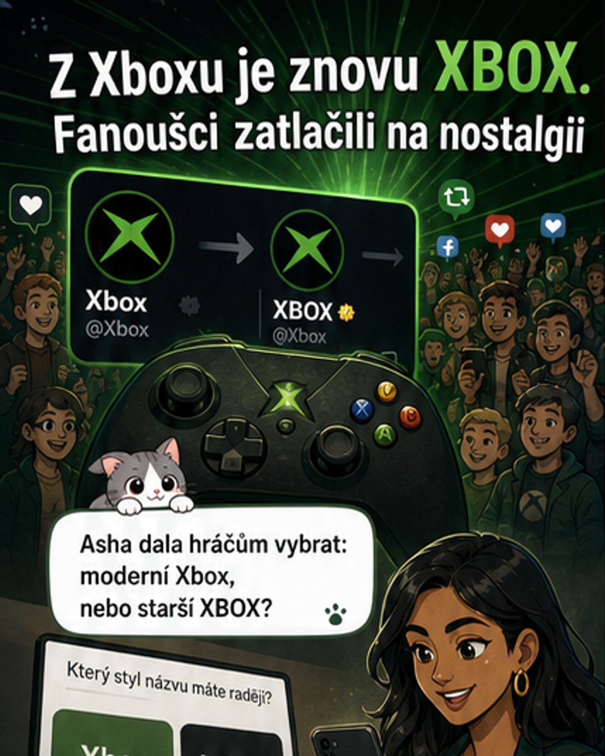 Xbox se vrací ke kořenům