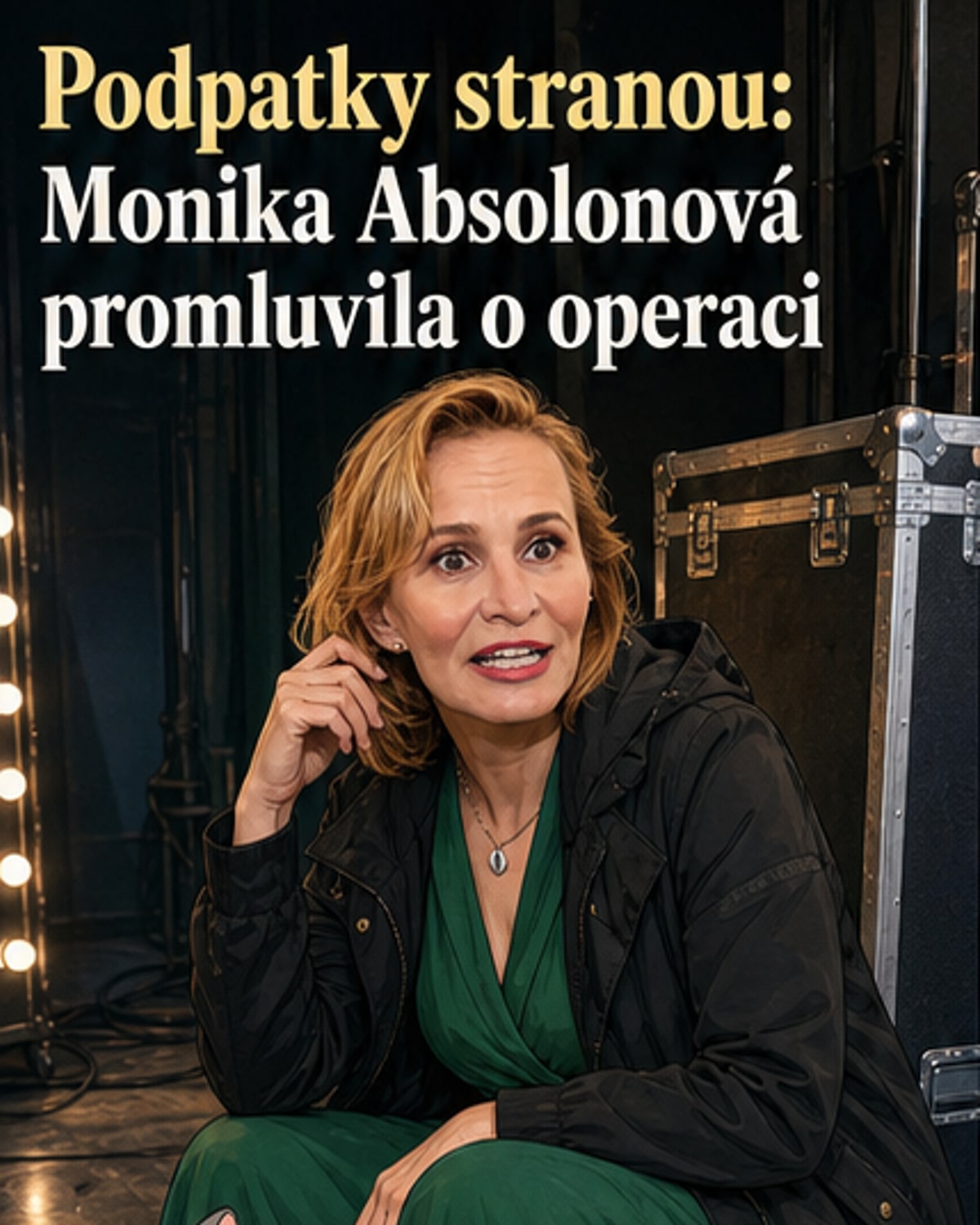 Monika Absolonová: Operace změnila obuv