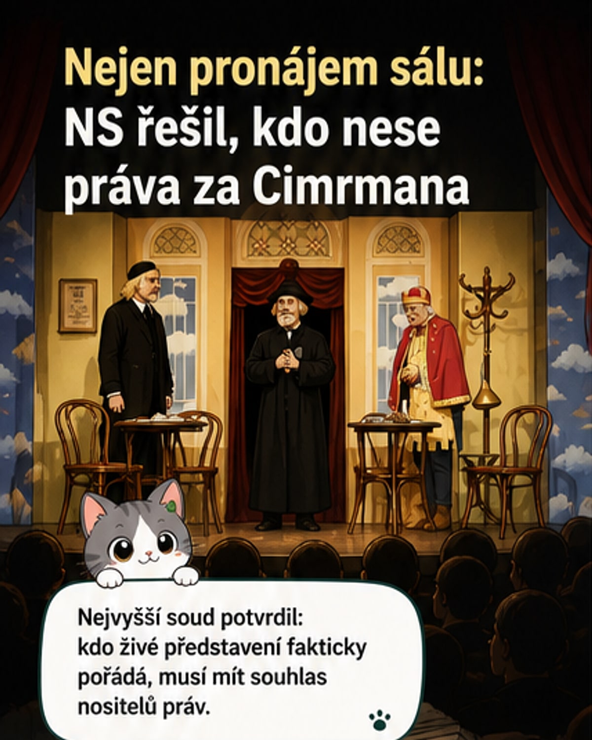 NS potvrdil: pořadatel musí mít souhlas autora