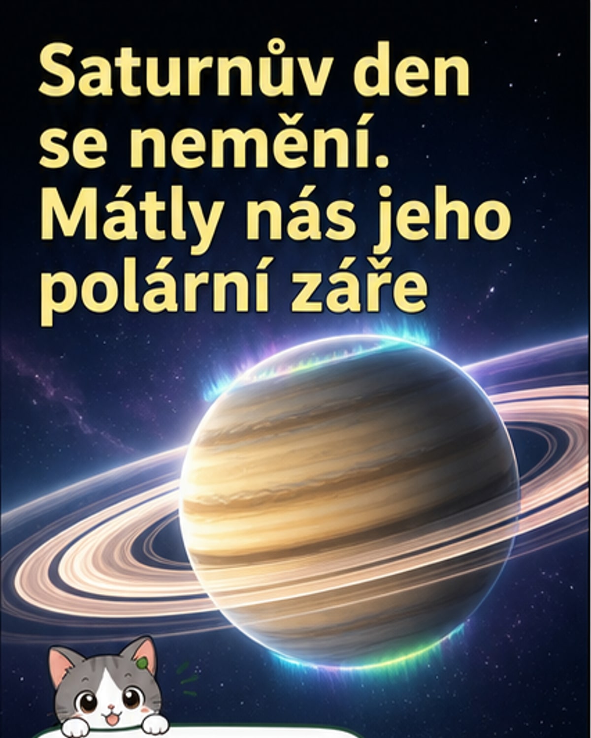 Den na Saturnu se nemění