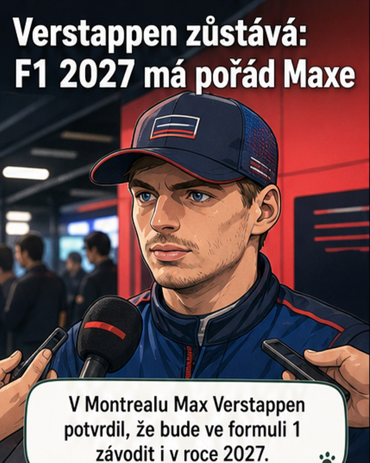 Verstappen zůstává ve F1 i do 2027