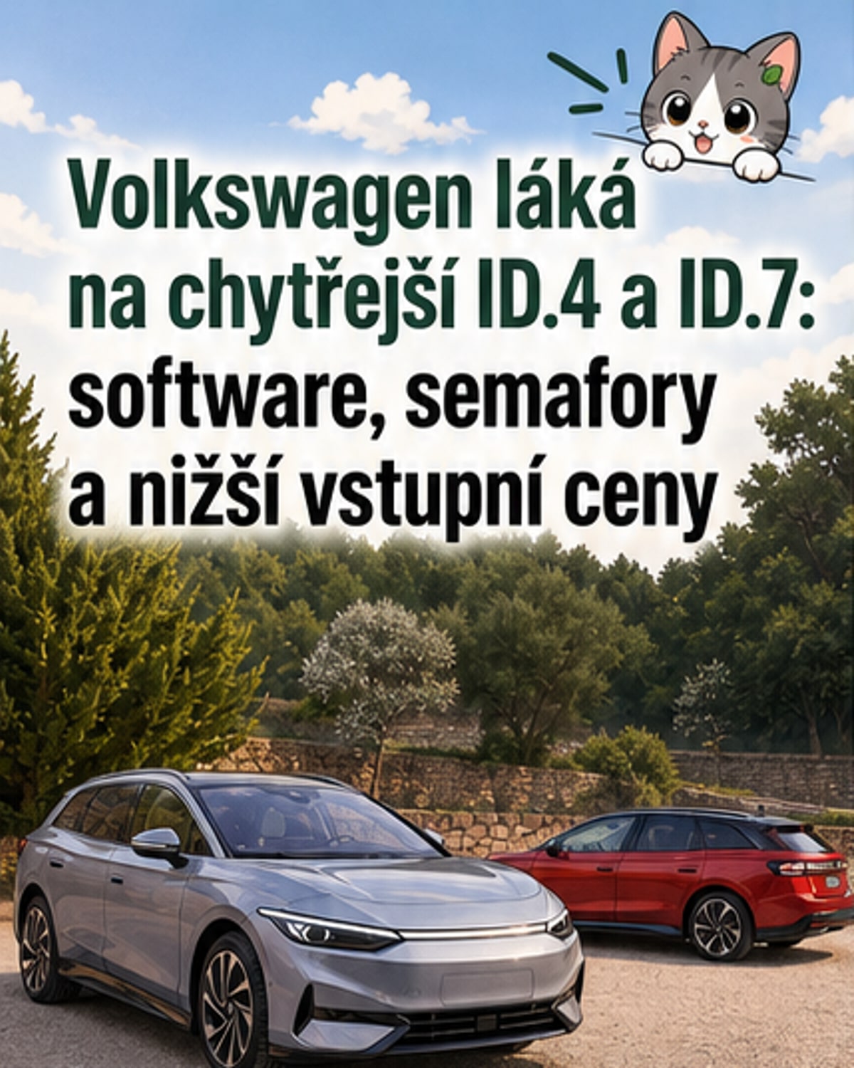 Volkswagen vylepšil ID.4 a ID.7