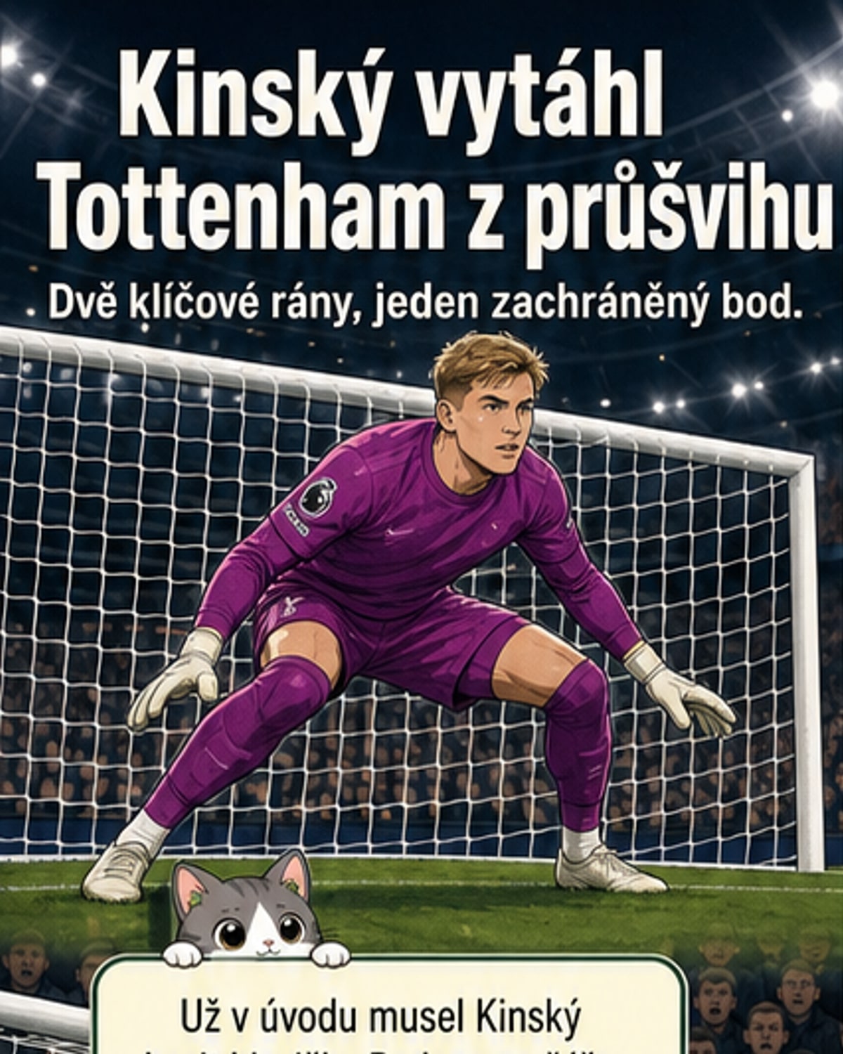 Kinský zachránil bod v dramatickém duelu