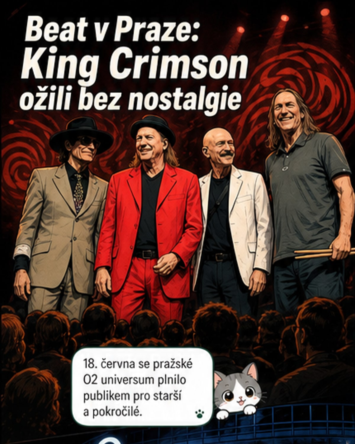 Superkapela Beat oživila King Crimson