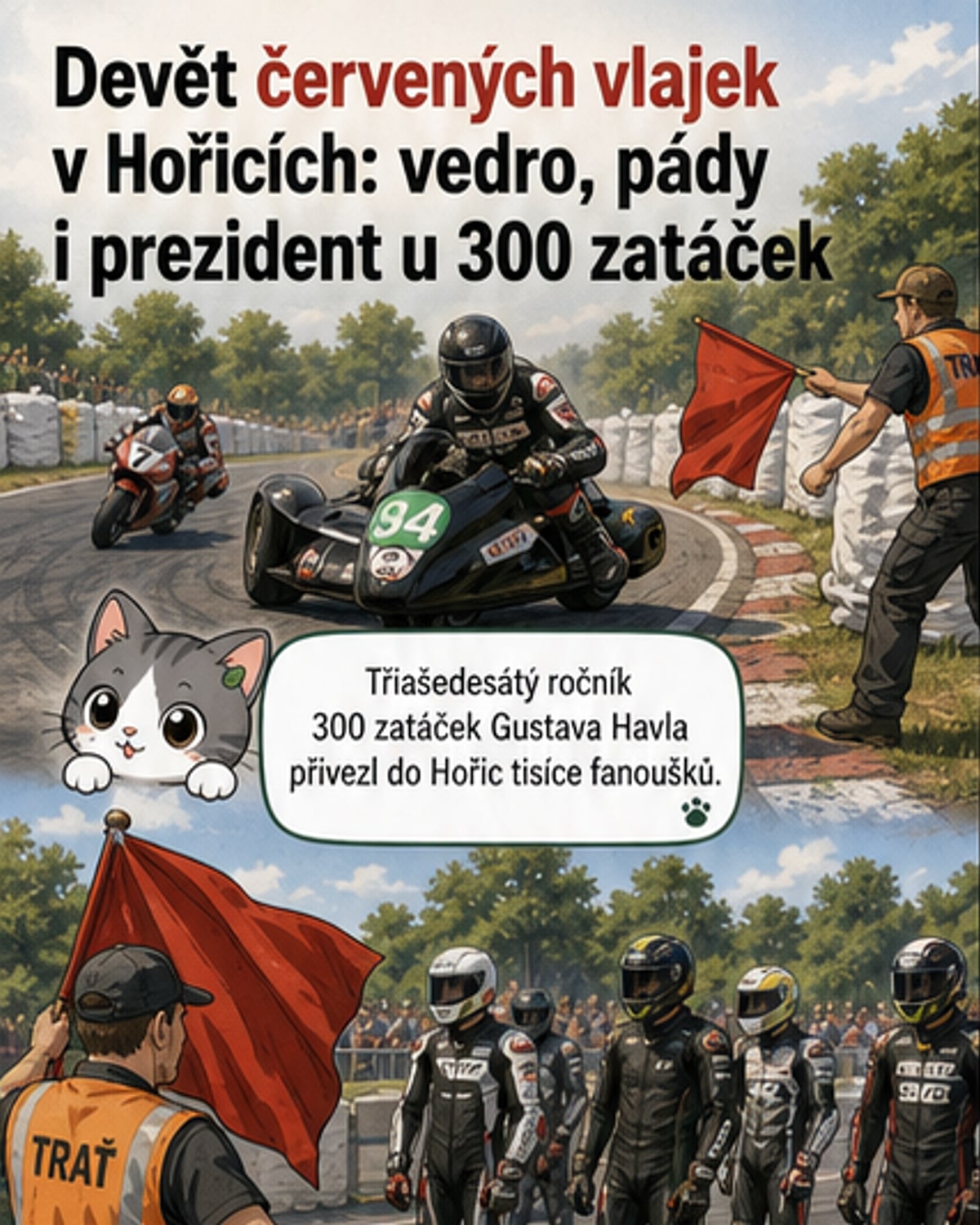 300 zatáček v horku a emocích