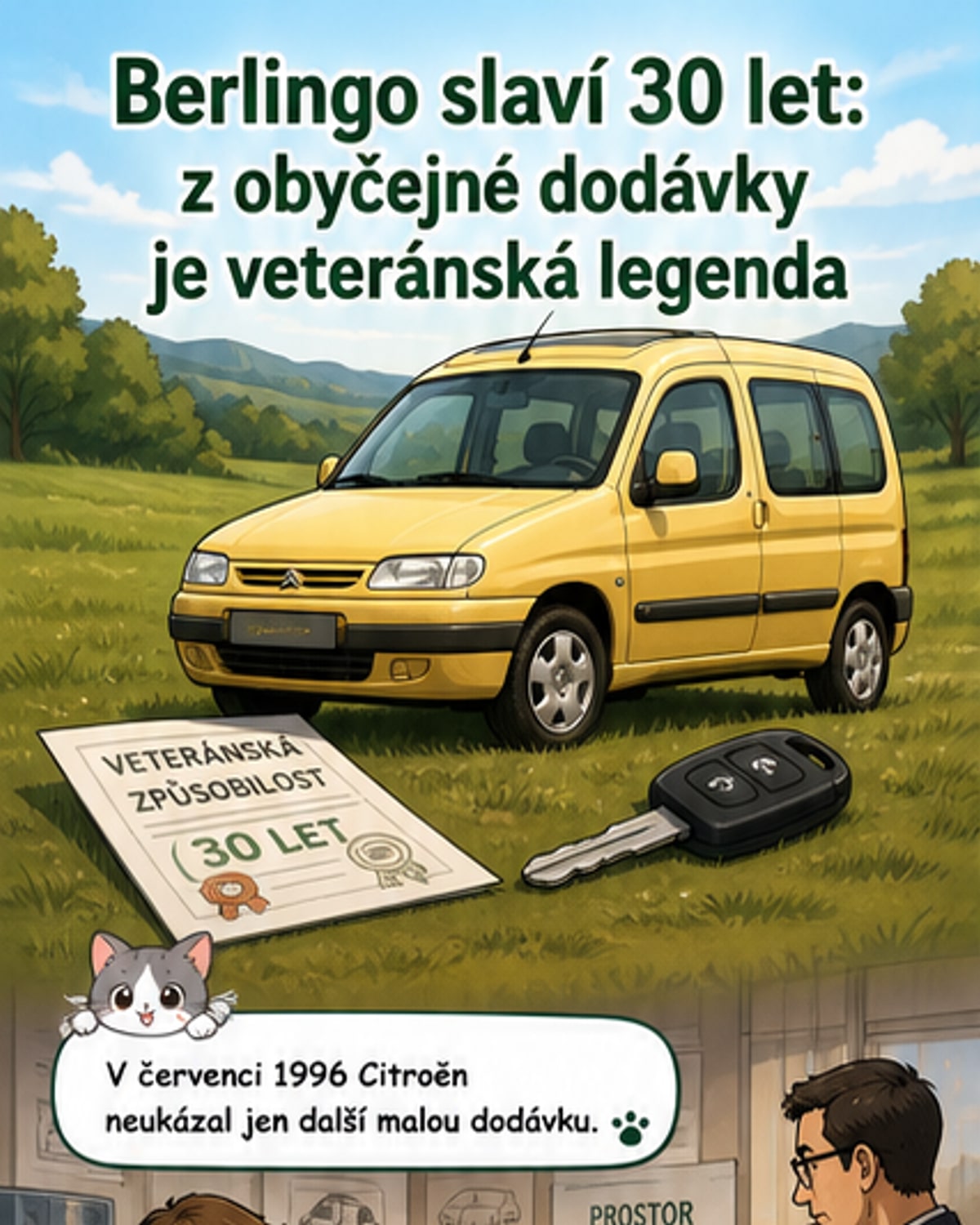 Citroën Berlingo slaví 30 let