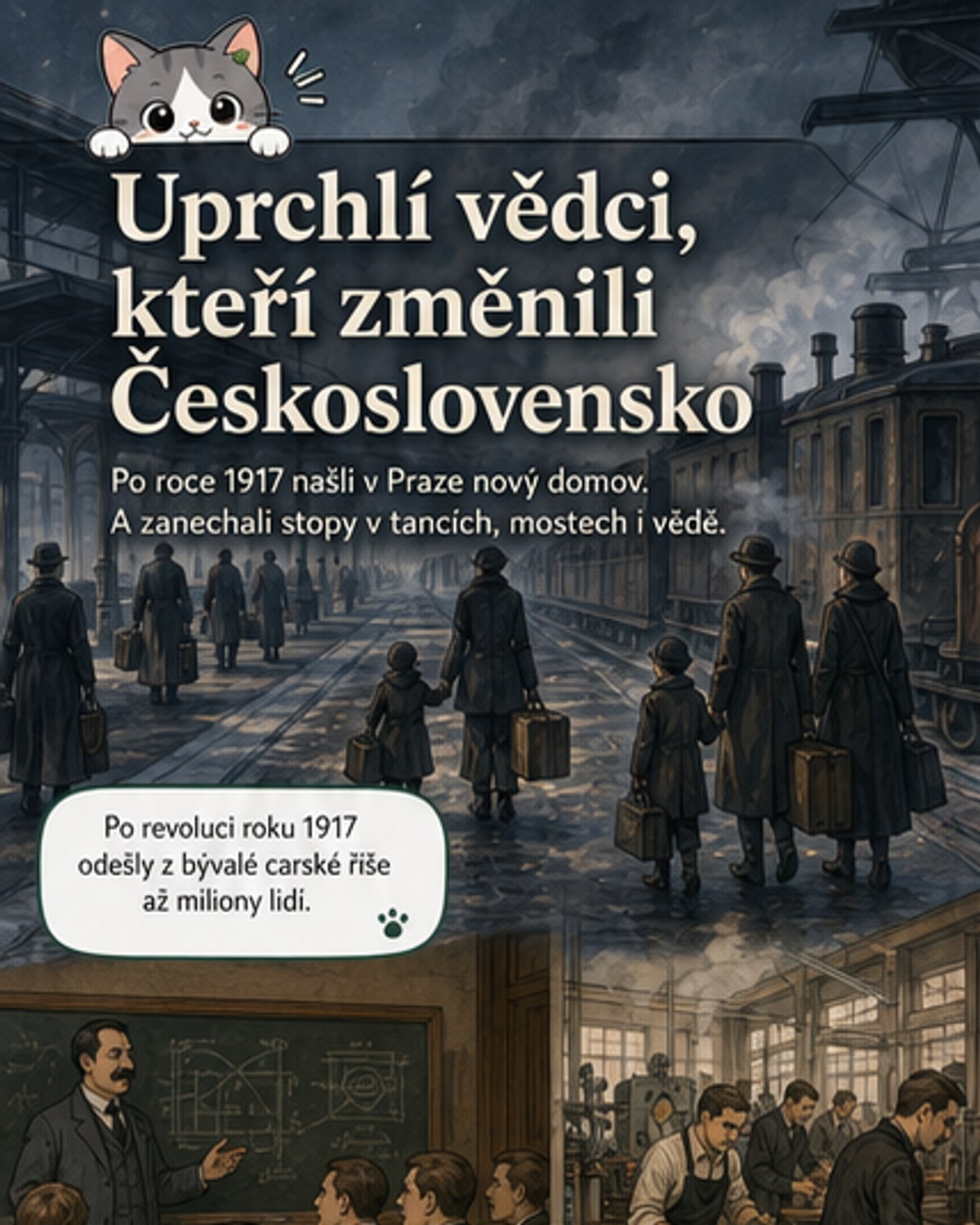 Ruští emigranti ovlivnili československou vědu
