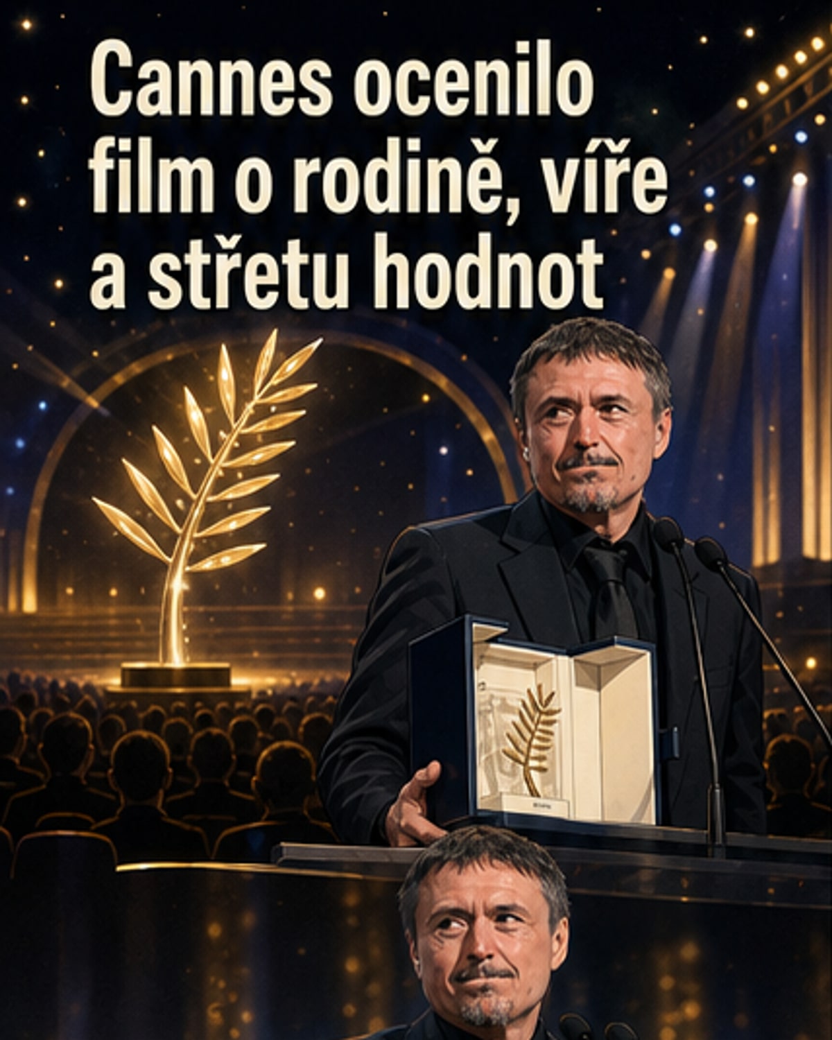 Zlatá palma za střet víry a státu