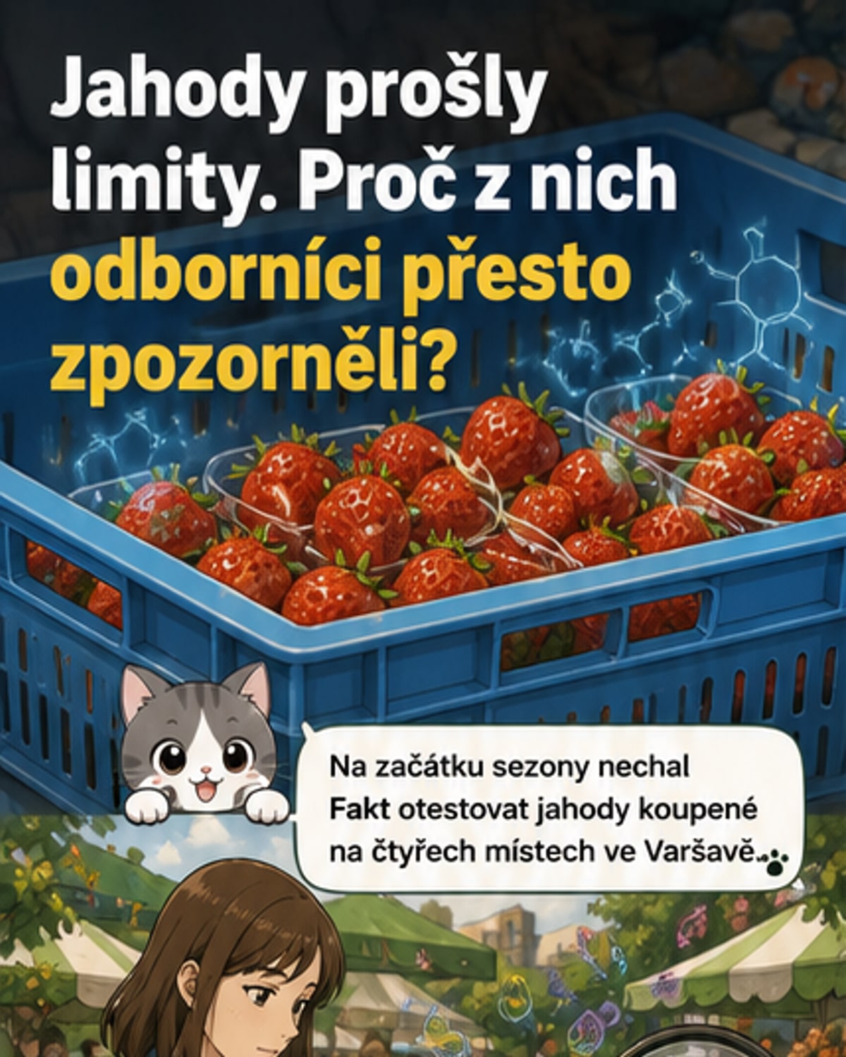 Jahody bezpečné? V testu překvapily