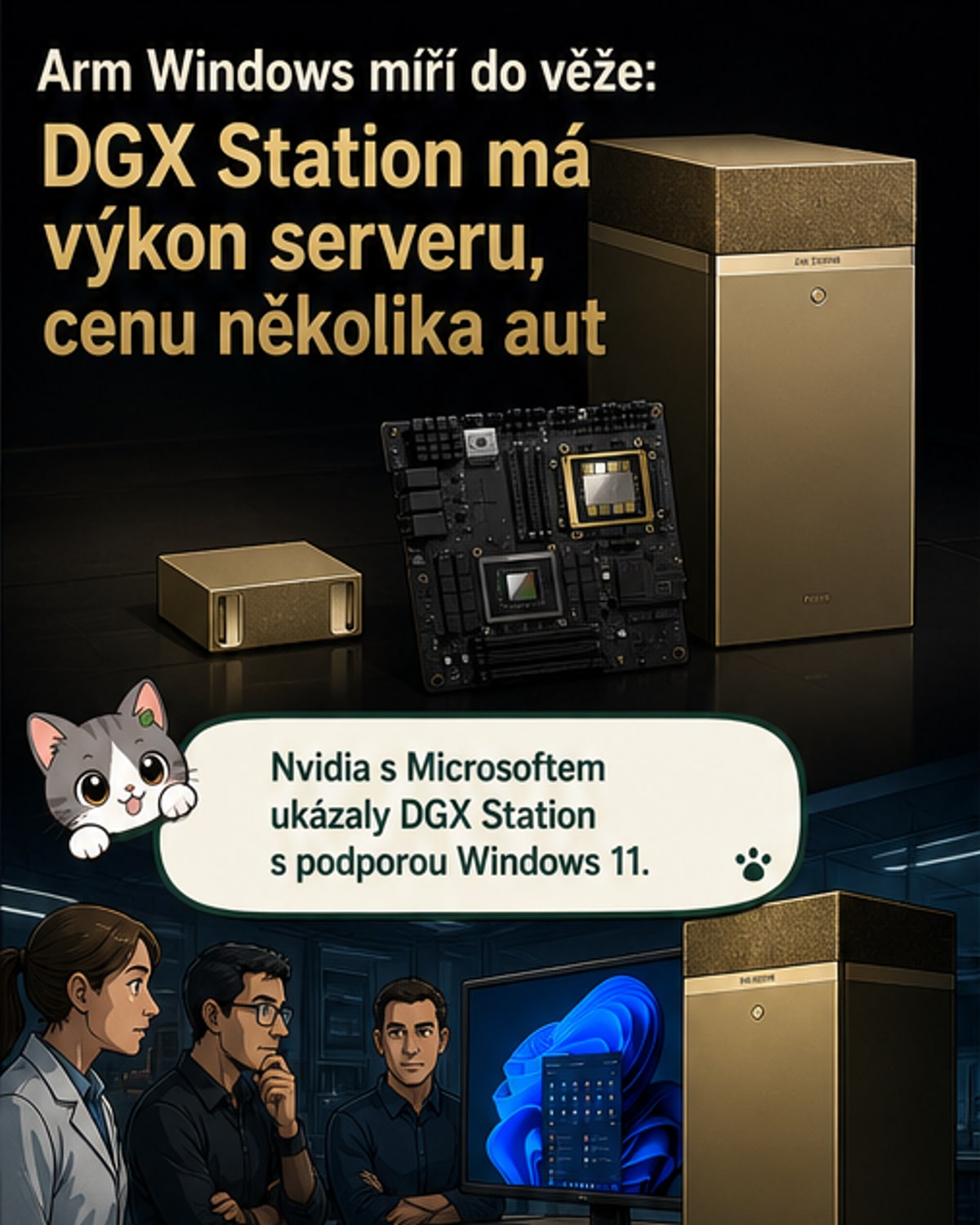 Nvidia přináší Arm do PC