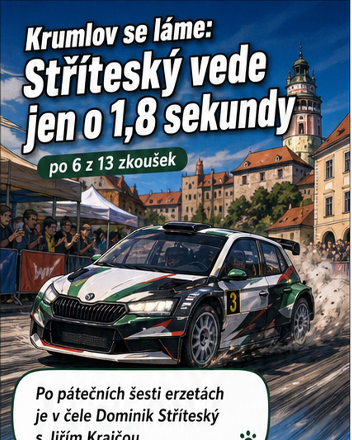 Stříteský vede v Českém Krumlově