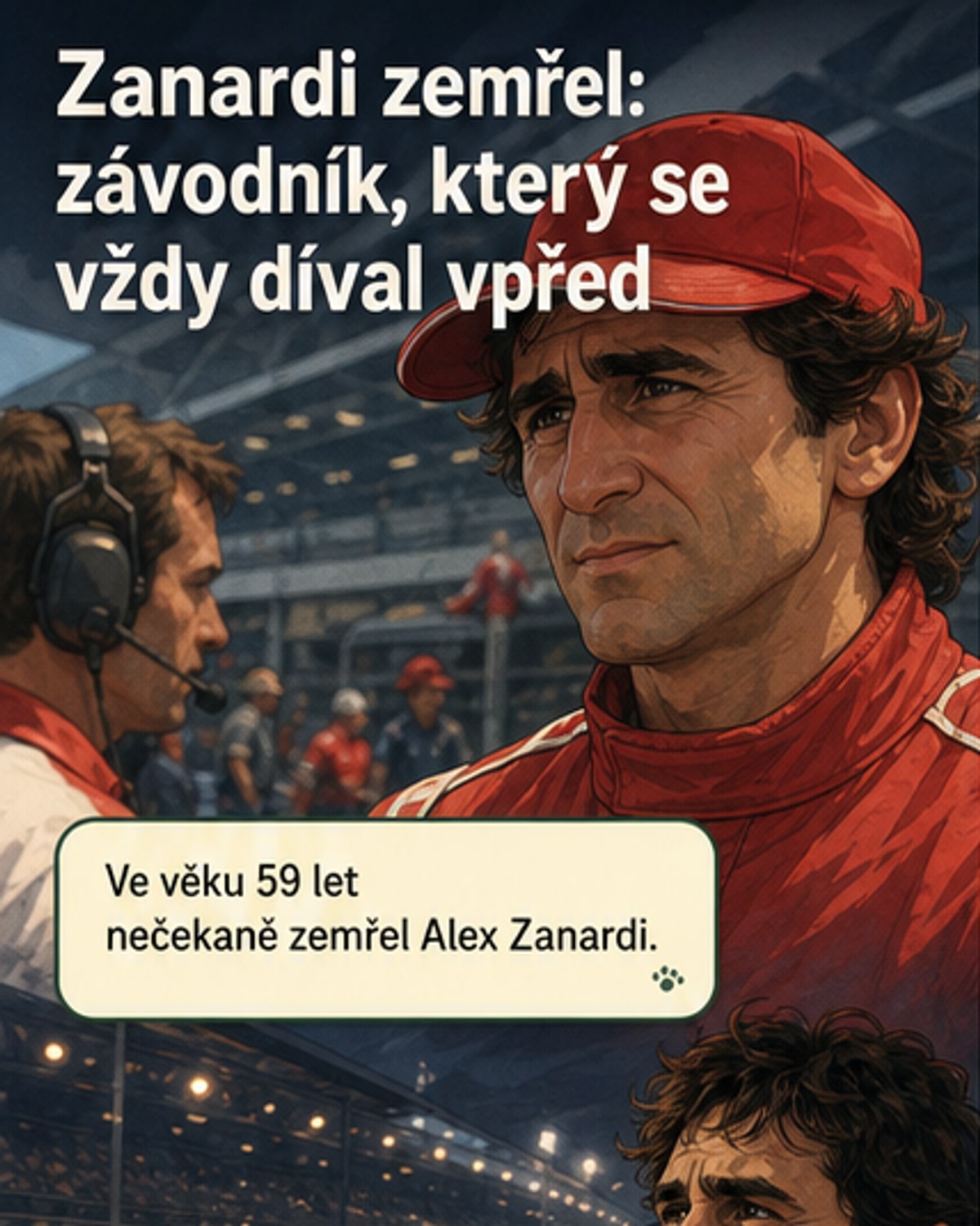Zemřel bývalý pilot F1 Alex Zanardi
