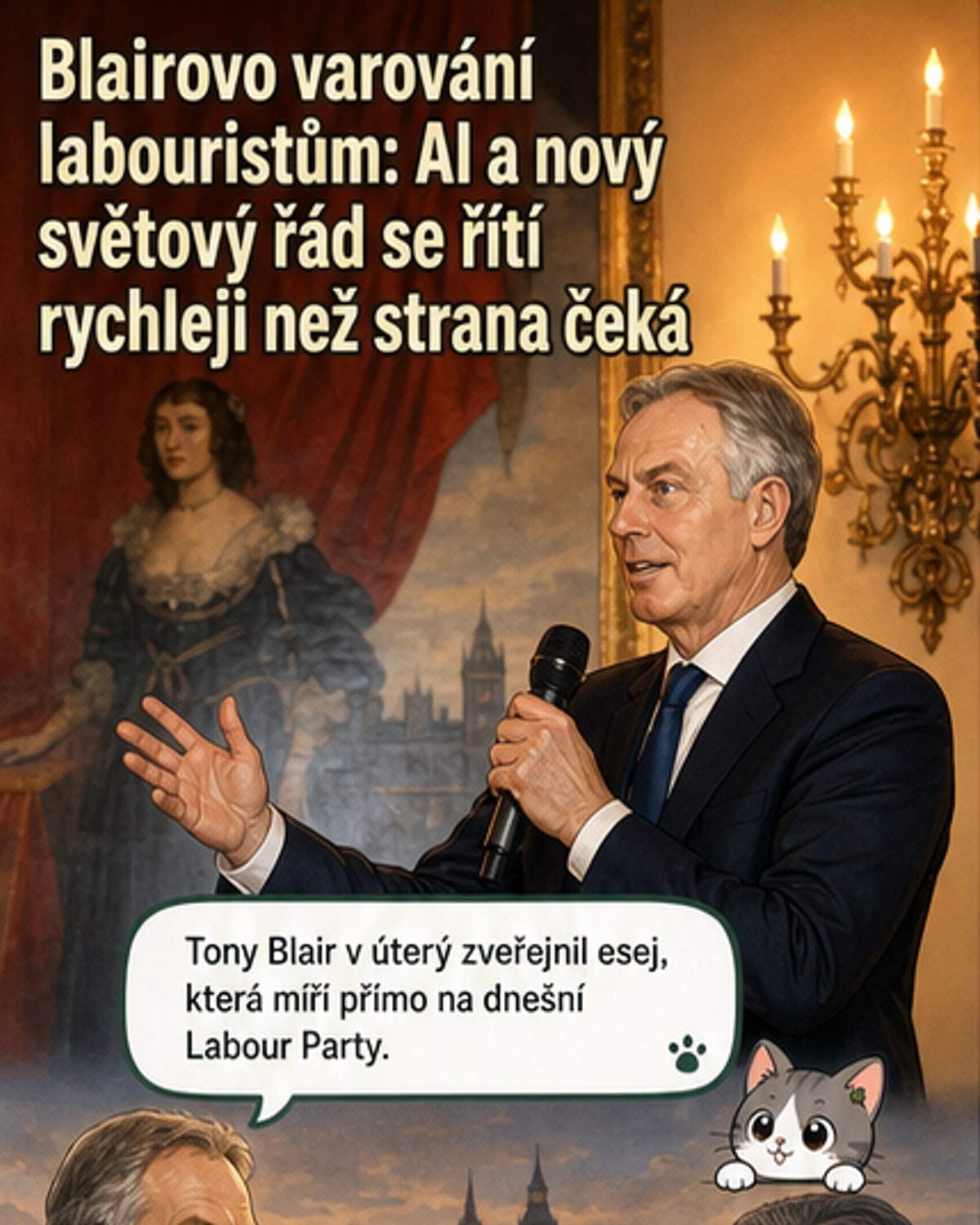 Blair varuje: Na Brity se řítí revoluce
