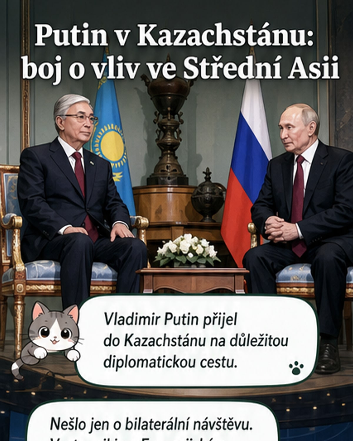 Putinova cesta do Kazachstánu