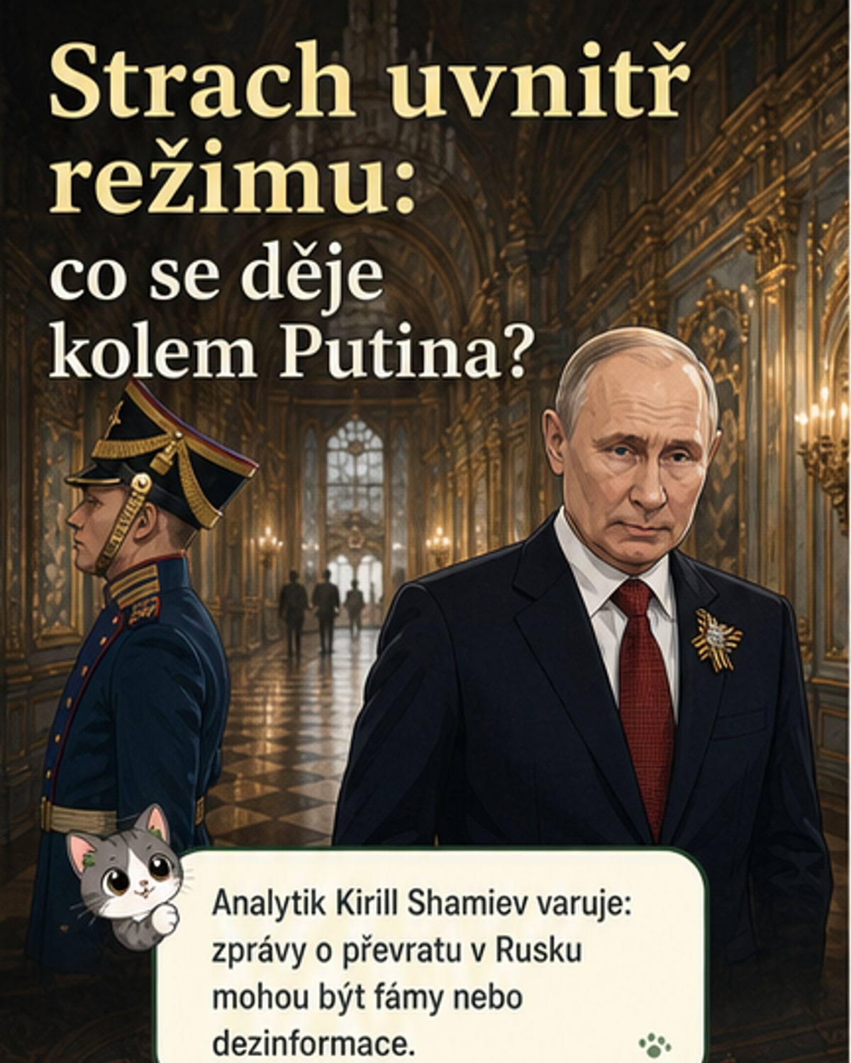 Uvnitř ruského režimu roste strach