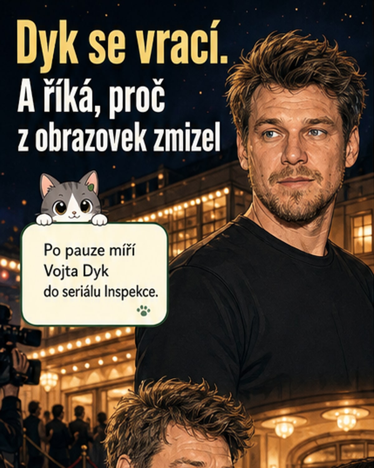 Vojta Dyk se vrací na obrazovky