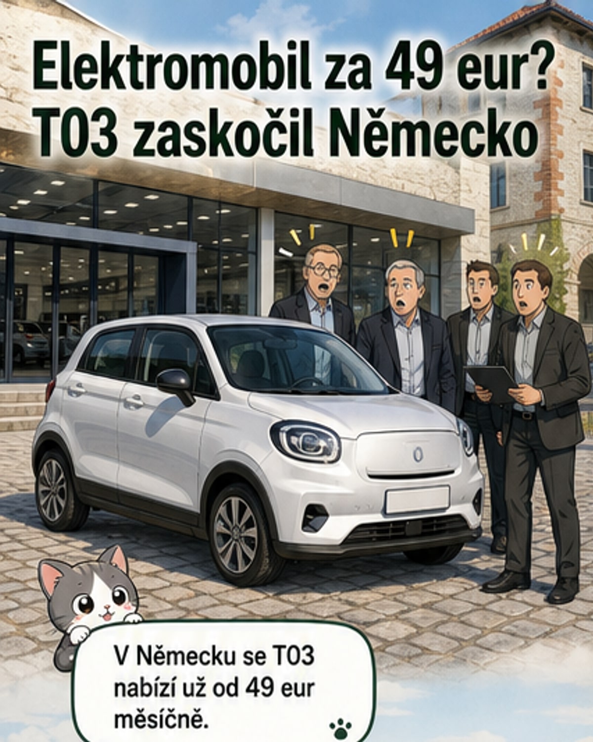 Leapmotor T03 za 49 €/měsíc otřásá trhem