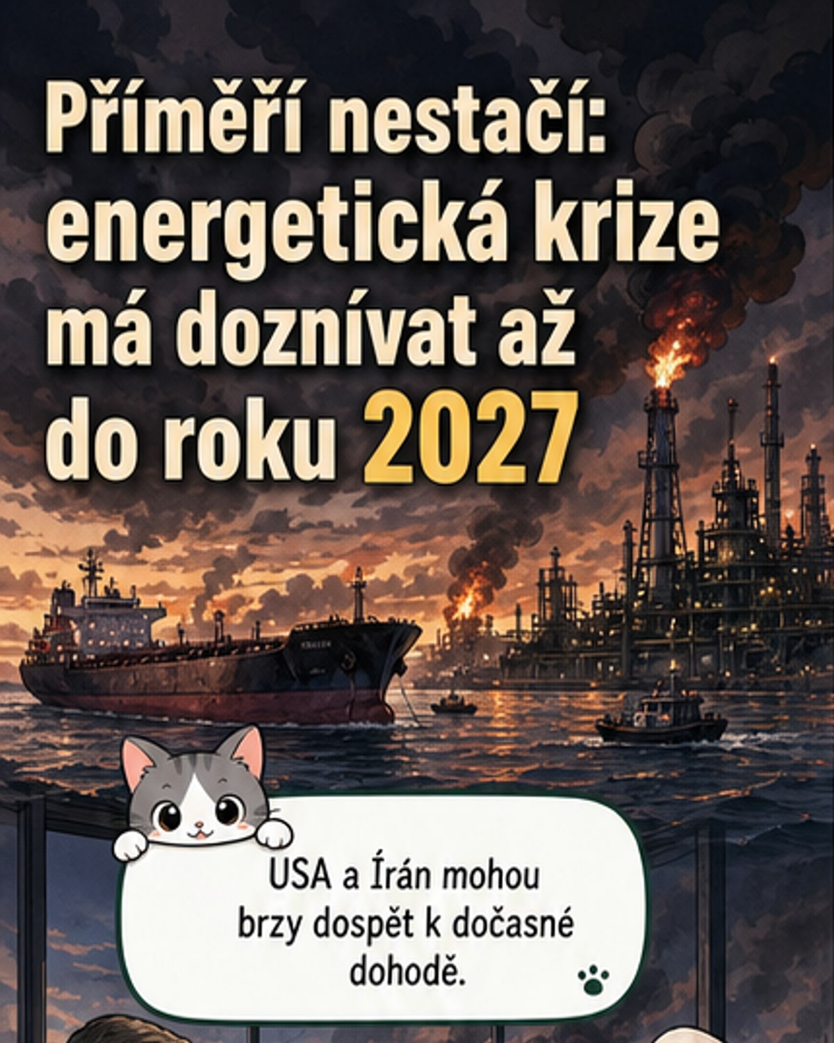 Energetická krize trvá i po uklidnění konfliktů