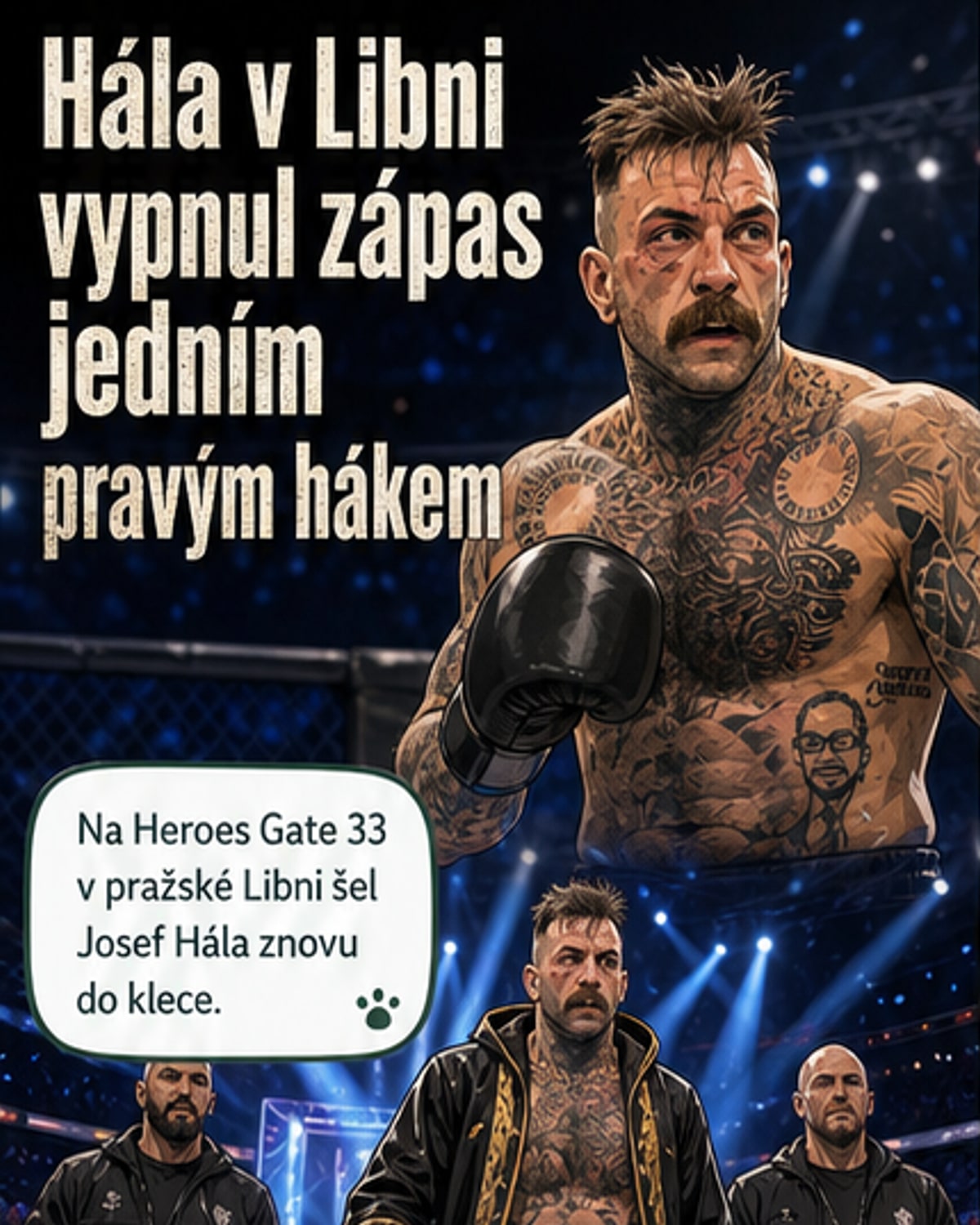 Hála znovu dorazil soupeře