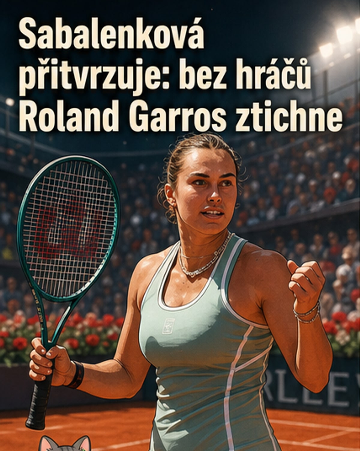 Sabalenková vyzvala k bojkotu Roland Garros