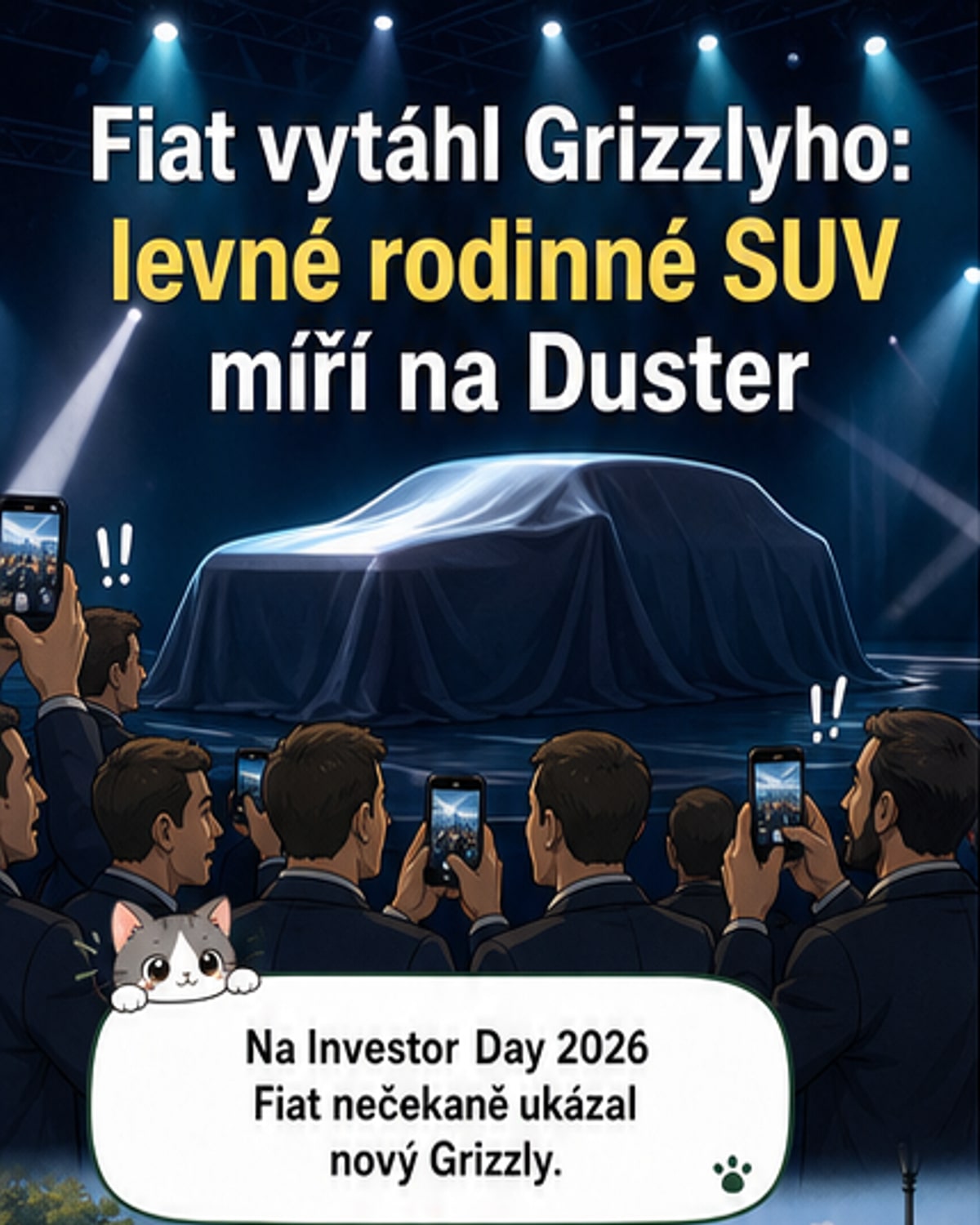 Fiat odhalil nový Grizzly proti Dacii