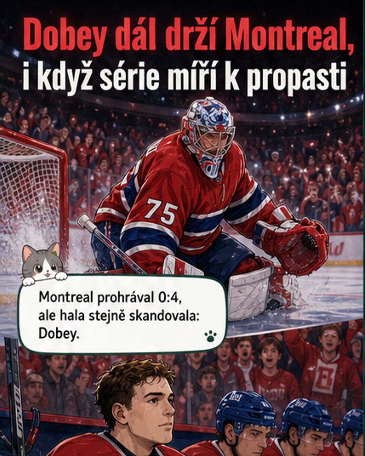 Dobeš stojí za týmem i za 0:4