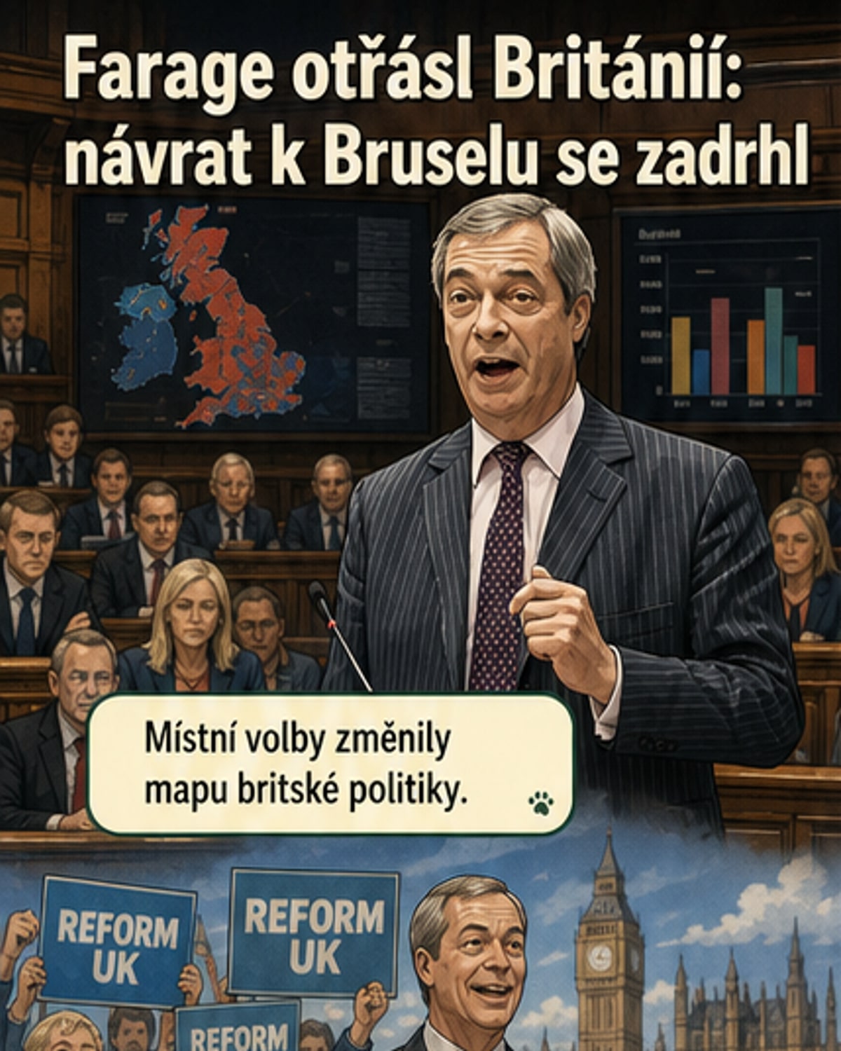 Británie po volbách: Nová éra rozvratu